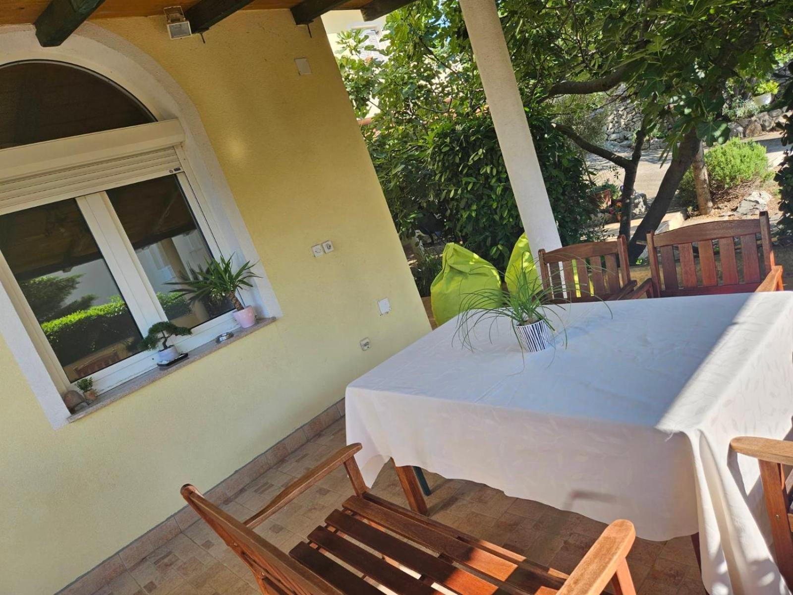 Apartmani Sanja Klenovica Exterior foto