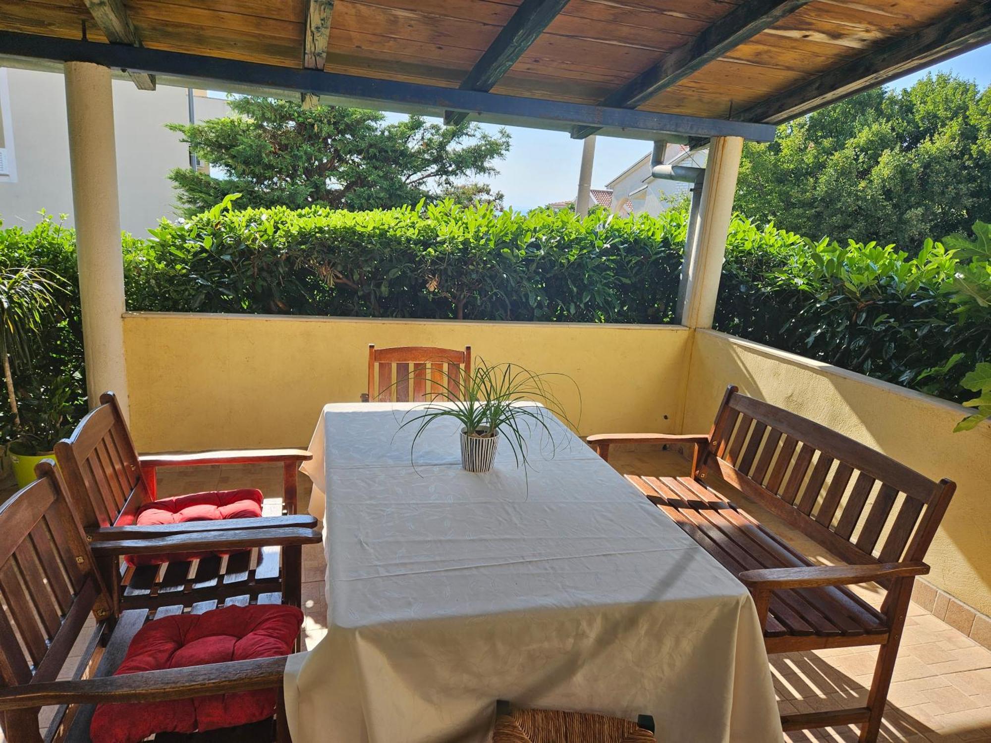 Apartmani Sanja Klenovica Exterior foto